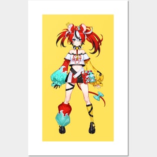 Hakos Baelz Hololive Posters and Art
